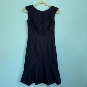 Navy blue dressy dress. NWOT